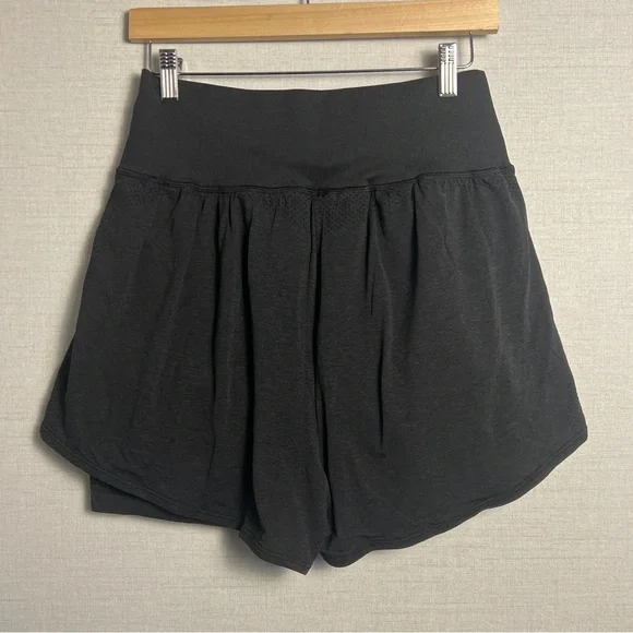 Gymshark NWOT Women's Black Vital Seamless 2.0 2-in-1 Shorts Size XL Compression - Picture 3 of 7